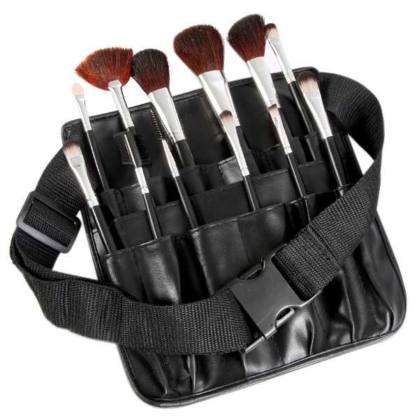 Leather Professional Makeup Artist - Professional Makeup Brush Belt Leather Professional Makeup Artist - Professional Makeup Brush Belt