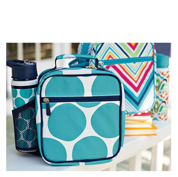 lunch bag with drink holder