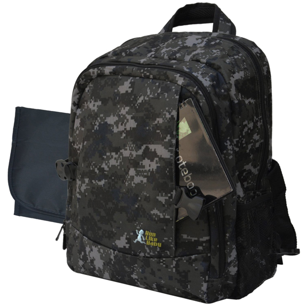 camo baby diaper bag