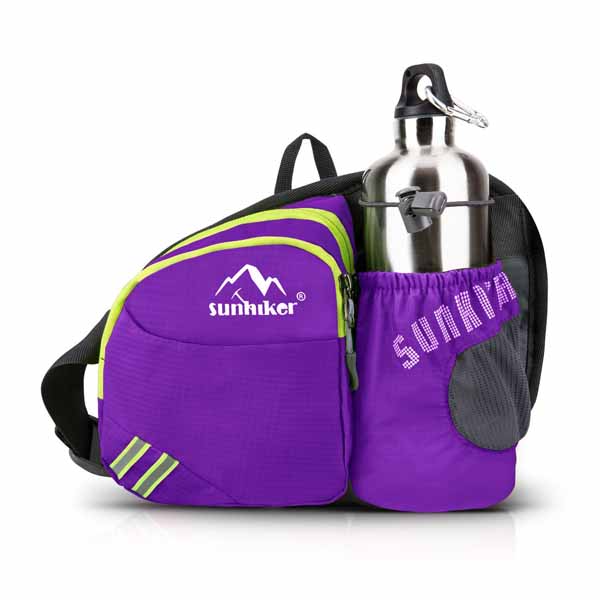 Outdoor Sports Waist Bag with Water Bottle Holder(WP5032) Waist Bag